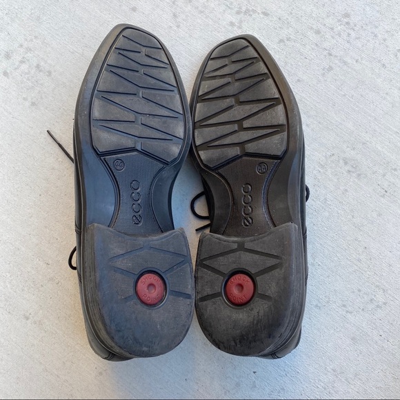 Ecco Mens Derby shoes size 44 or 10.5 USA - Picture 5 of 6